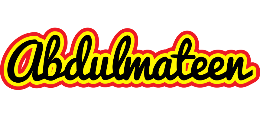 Abdulmateen flaming logo