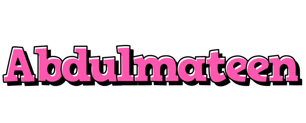 Abdulmateen girlish logo