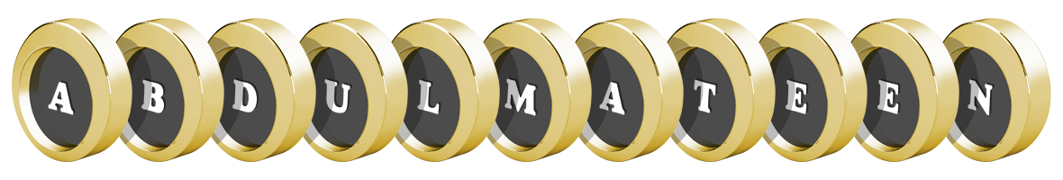 Abdulmateen gold logo