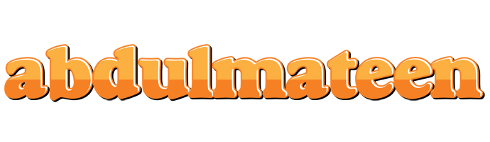 Abdulmateen orange logo
