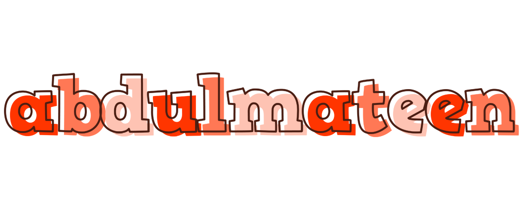 Abdulmateen paint logo