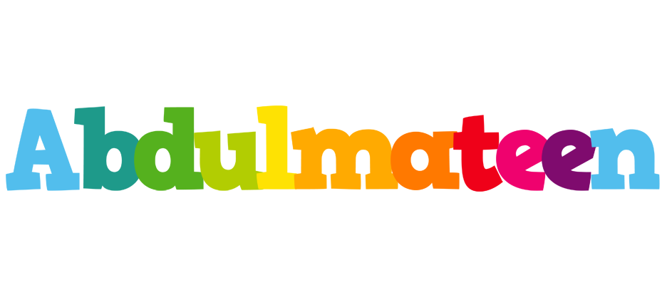 Abdulmateen rainbows logo