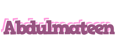 Abdulmateen relaxing logo