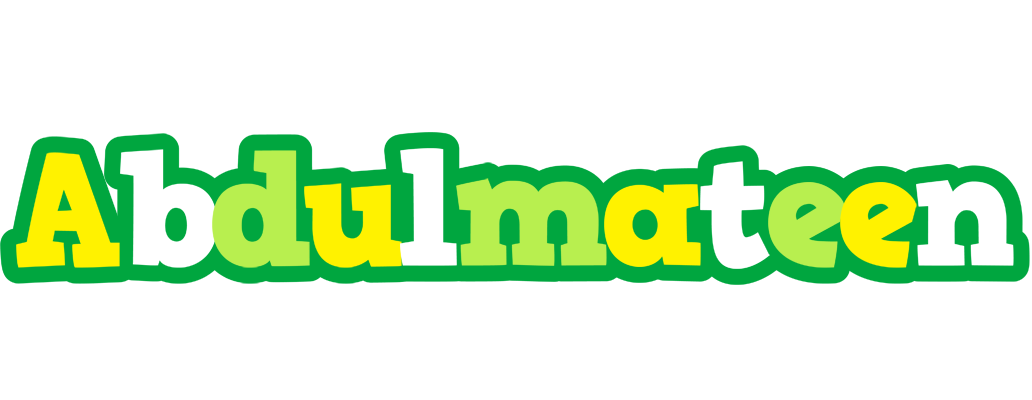 Abdulmateen soccer logo