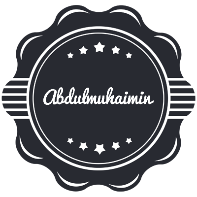 Abdulmuhaimin badge logo