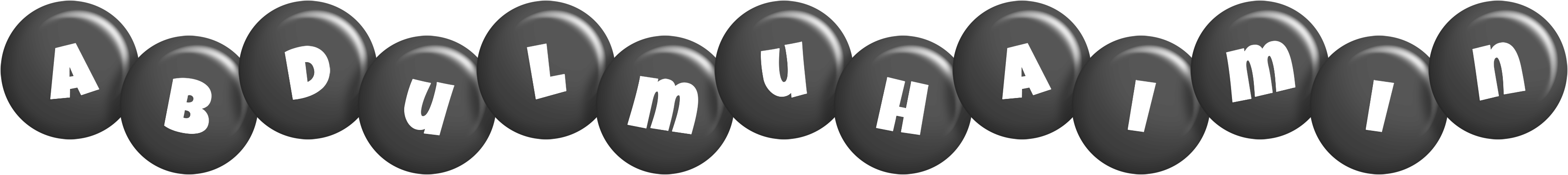 Abdulmuhaimin candy-black logo