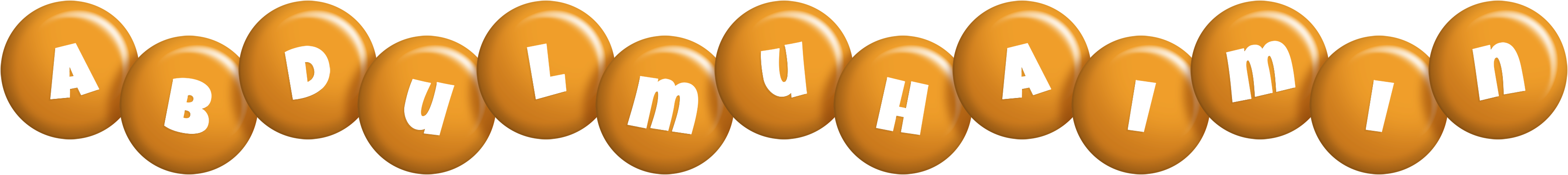 Abdulmuhaimin candy-orange logo