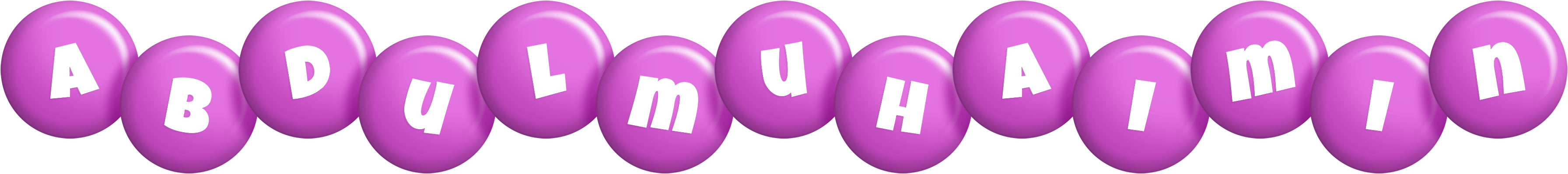 Abdulmuhaimin candy-purple logo