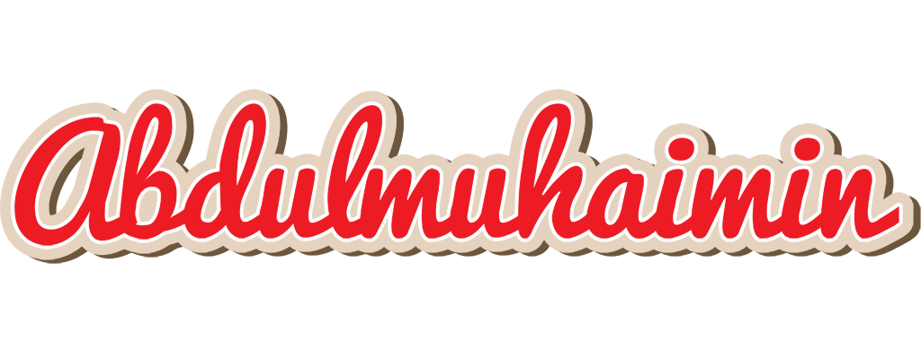 Abdulmuhaimin chocolate logo