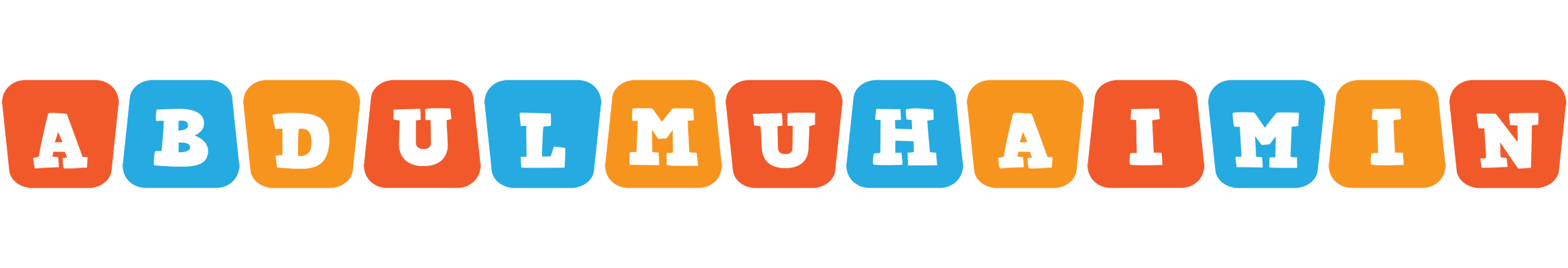 Abdulmuhaimin comics logo