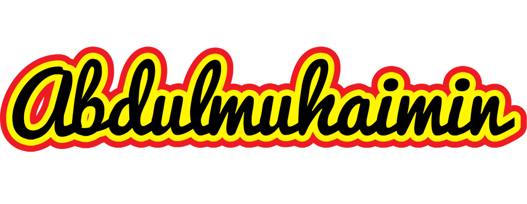 Abdulmuhaimin flaming logo