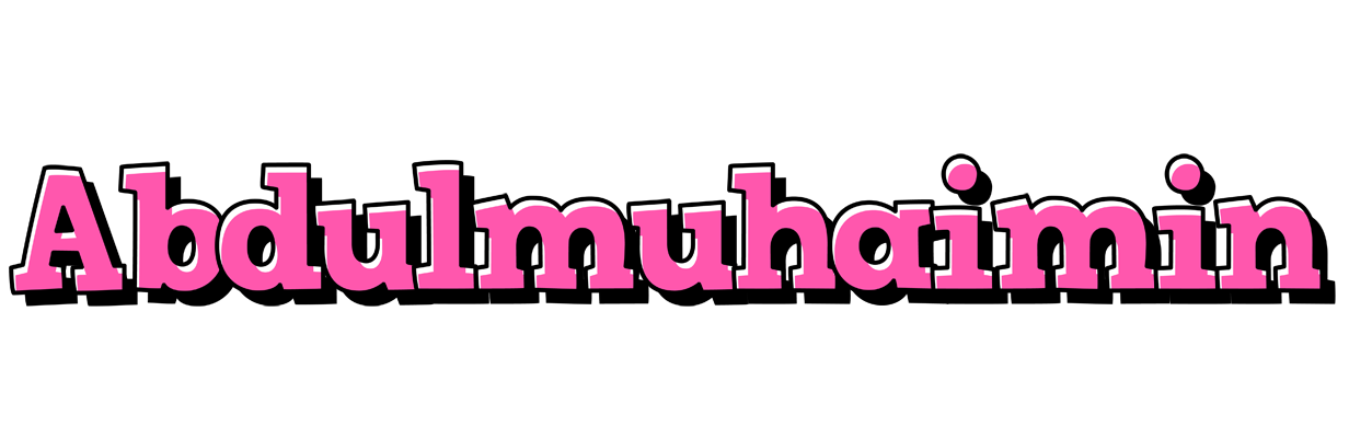 Abdulmuhaimin girlish logo