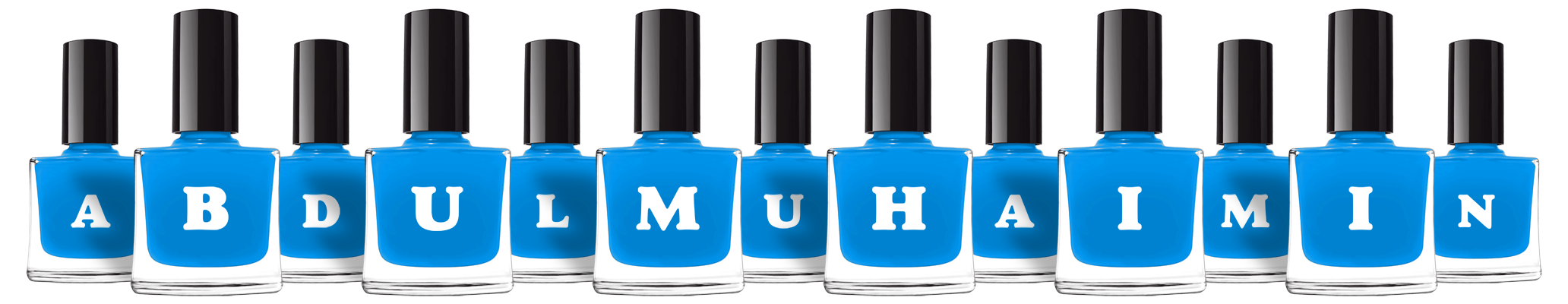 Abdulmuhaimin glossy logo