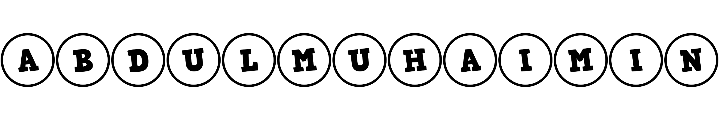 Abdulmuhaimin handy logo