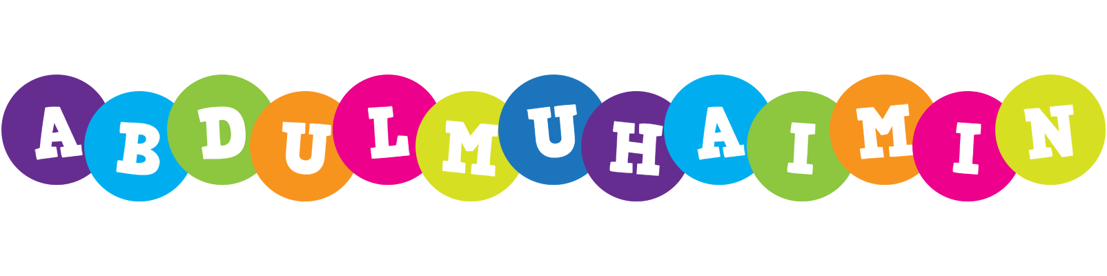 Abdulmuhaimin happy logo