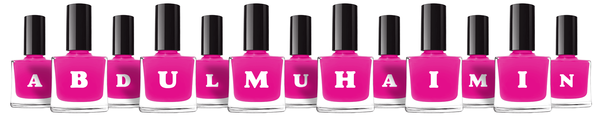 Abdulmuhaimin nails logo