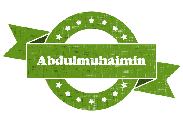 Abdulmuhaimin natural logo