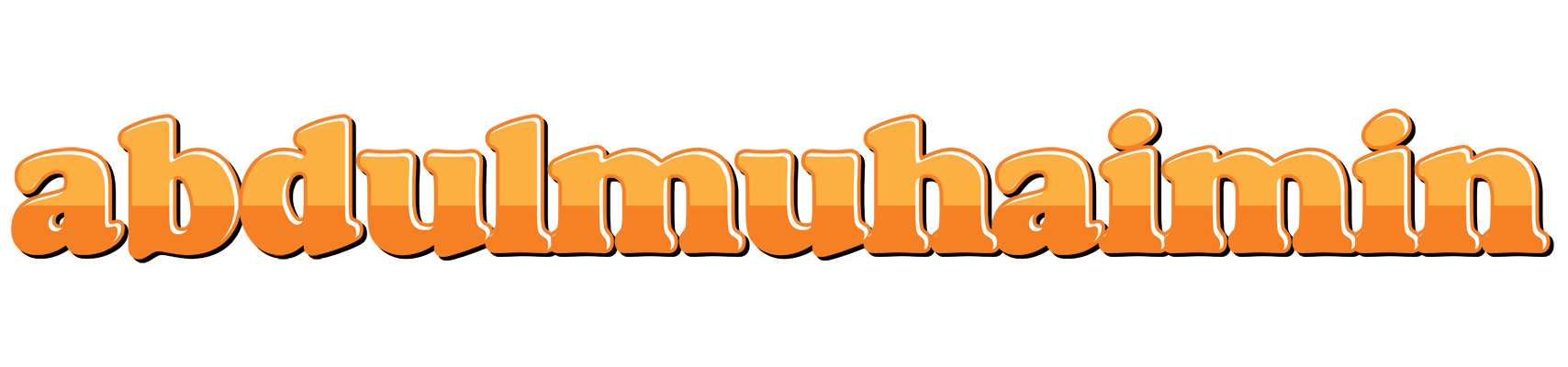 Abdulmuhaimin orange logo