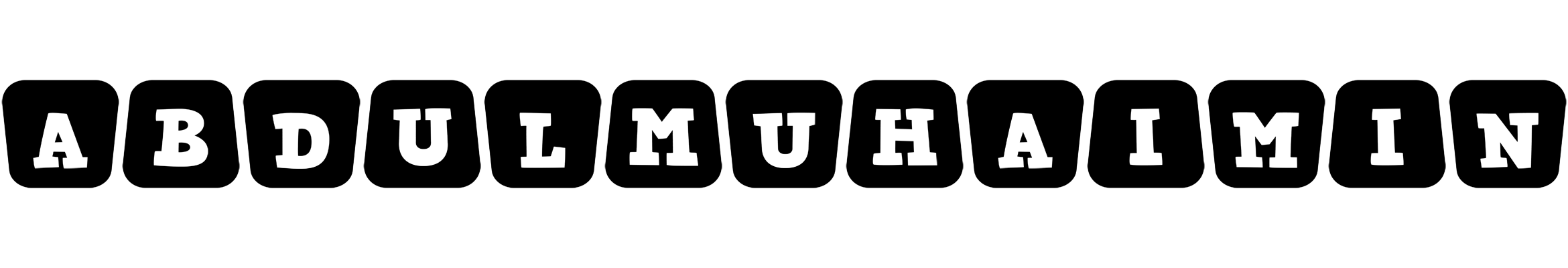 Abdulmuhaimin racing logo