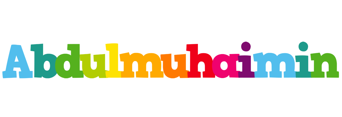 Abdulmuhaimin rainbows logo