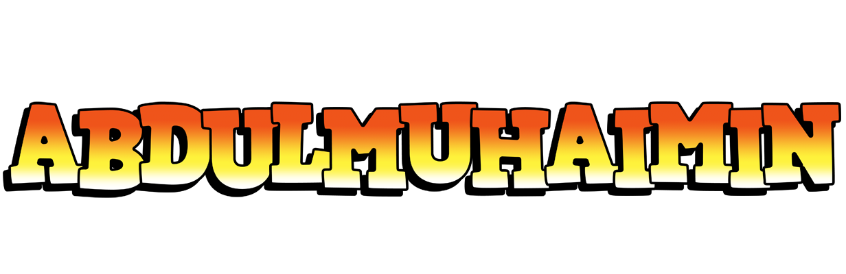 Abdulmuhaimin sunset logo