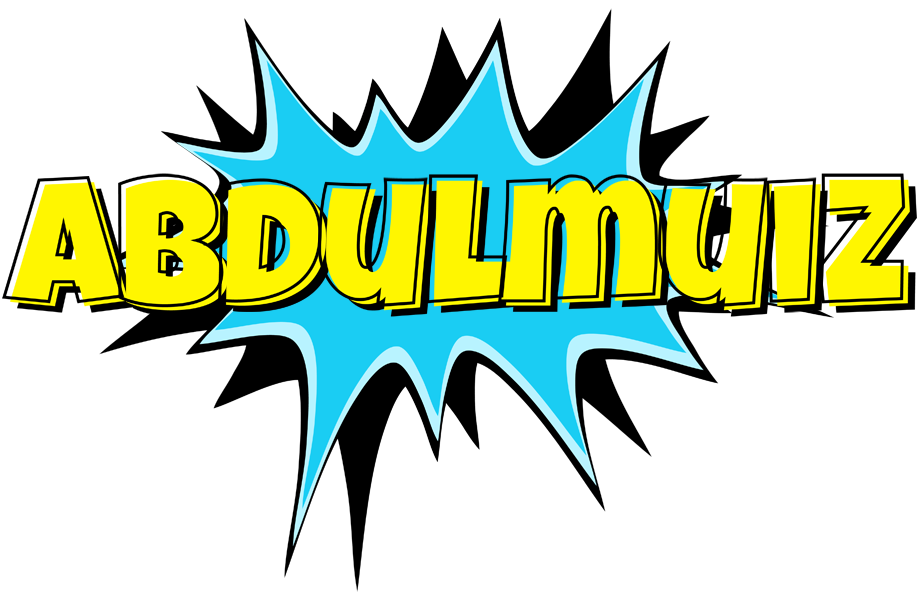 Abdulmuiz amazing logo