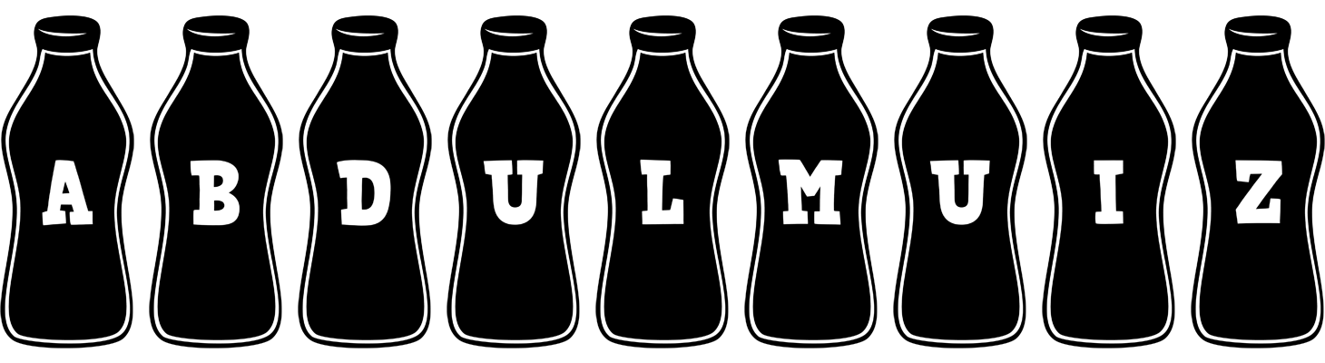 Abdulmuiz bottle logo