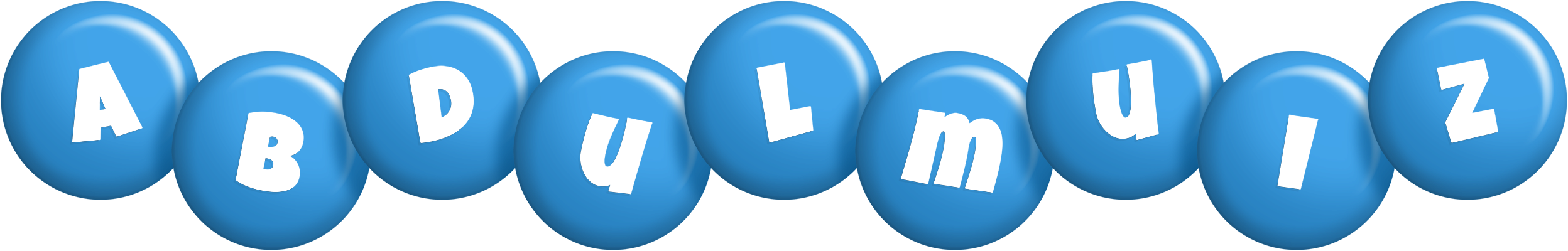 Abdulmuiz candy-blue logo