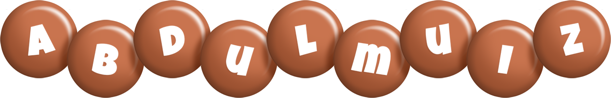 Abdulmuiz candy-brown logo