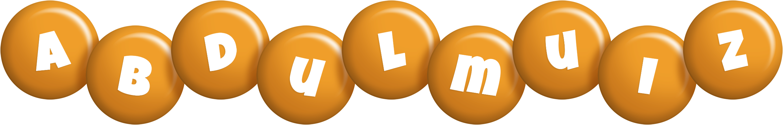 Abdulmuiz candy-orange logo