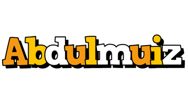 Abdulmuiz cartoon logo