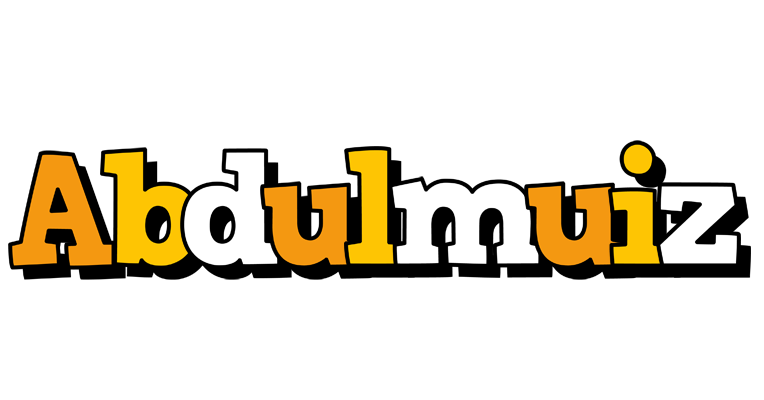 Abdulmuiz cartoon logo