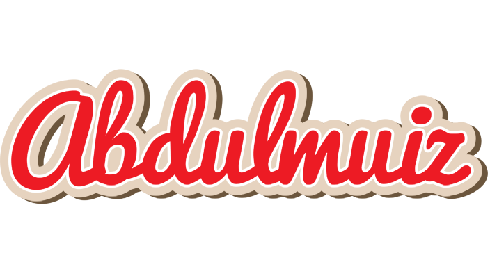 Abdulmuiz chocolate logo