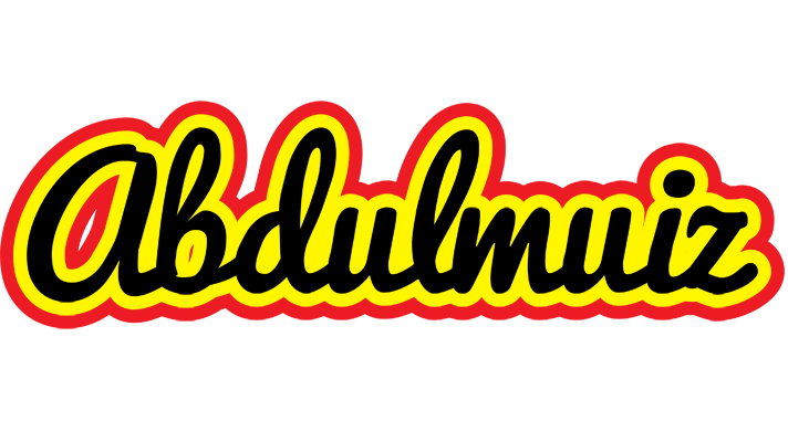 Abdulmuiz flaming logo