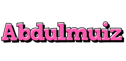 Abdulmuiz girlish logo