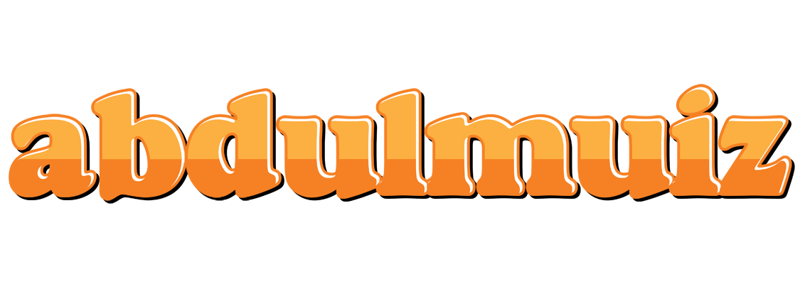 Abdulmuiz orange logo
