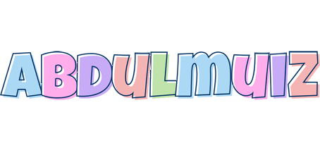 Abdulmuiz pastel logo