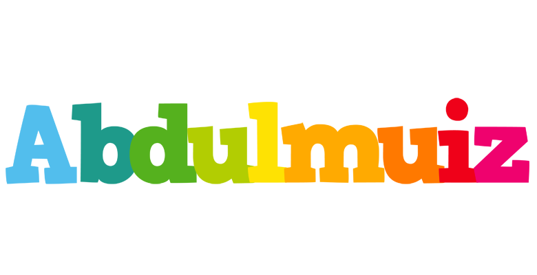 Abdulmuiz rainbows logo