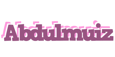 Abdulmuiz relaxing logo