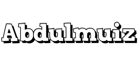 Abdulmuiz snowing logo