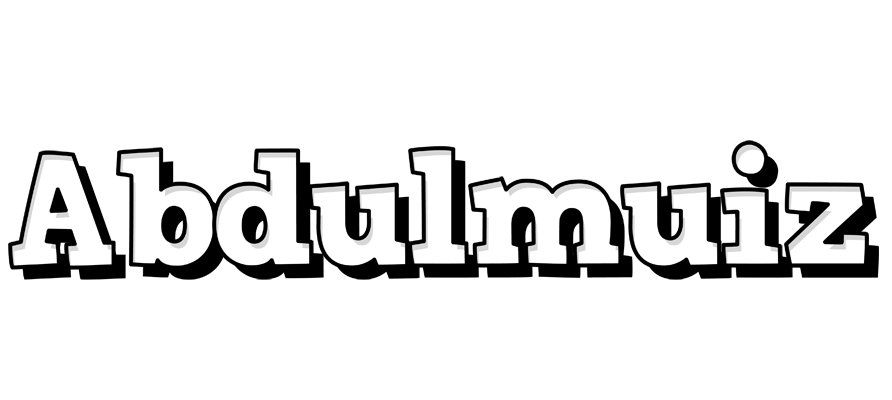 Abdulmuiz snowing logo