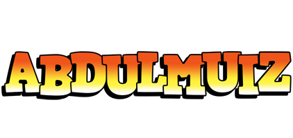 Abdulmuiz sunset logo