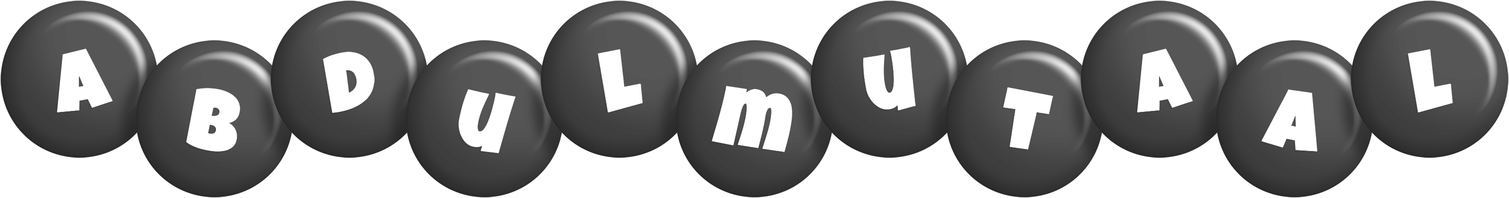 Abdulmutaal candy-black logo