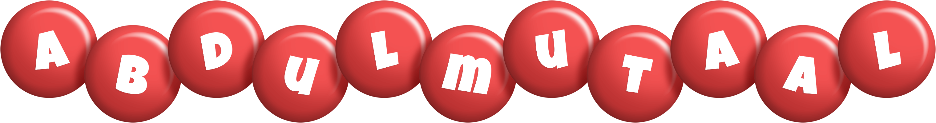 Abdulmutaal candy-red logo