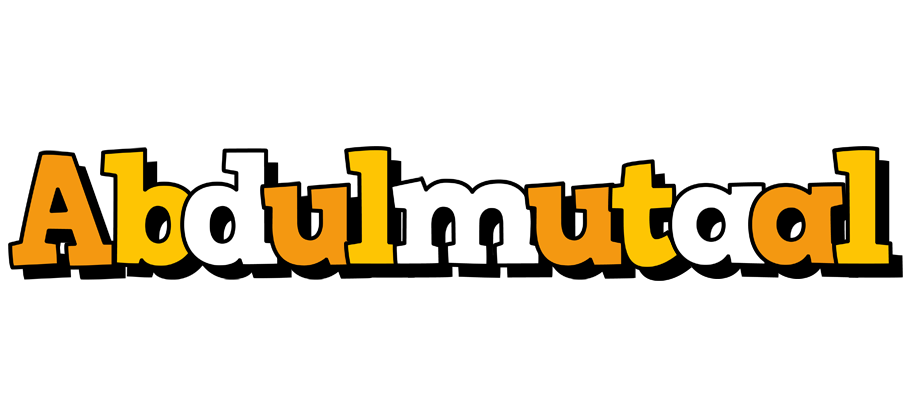 Abdulmutaal cartoon logo