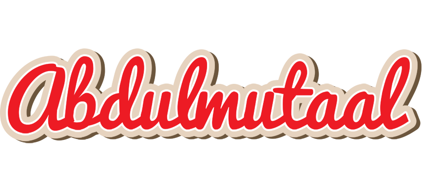 Abdulmutaal chocolate logo