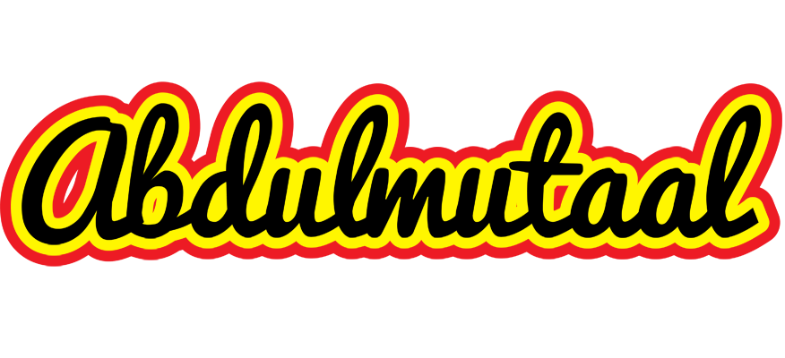 Abdulmutaal flaming logo