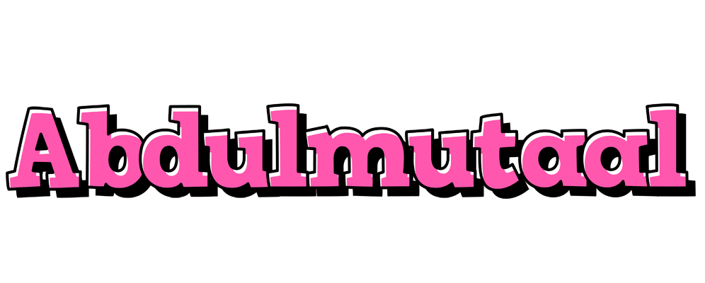 Abdulmutaal girlish logo