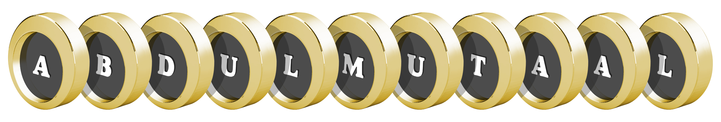 Abdulmutaal gold logo