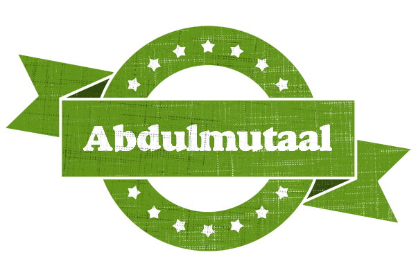 Abdulmutaal natural logo